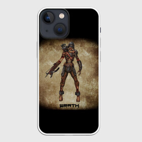 Чехол для iPhone 13 mini с принтом WRATH: Aeon of Ruin в городе Новоалтайск,  |  | 90 е | aeon of ruin | quake | tegunvteg | wrath | wrath: aeon of ruin | игра | компьютерная игра | монстры | ретро | реьро шутер | шутер