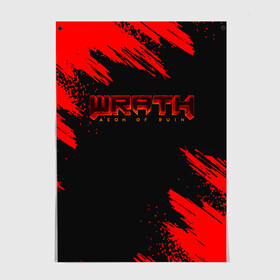 Постер с принтом WRATH: Aeon of Ruin LOGO в городе Новоалтайск, 100% бумага
 | бумага, плотность 150 мг. Матовая, но за счет высокого коэффициента гладкости имеет небольшой блеск и дает на свету блики, но в отличии от глянцевой бумаги не покрыта лаком | 90 е | aeon of ruin | quake | tegunvteg | wrath | wrath: aeon of ruin | игра | компьютерная игра | монстры | ретро | реьро шутер | шутер
