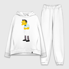 Женский костюм хлопок Oversize с принтом Мо Сизлак (Симпсоны) в городе Новоалтайск,  |  | simpsons | мо из бара симпсоны | мо сизлак | мо сизлак симпсоны | симпсоны