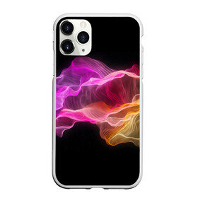Чехол для iPhone 11 Pro Max матовый с принтом Волны в городе Новоалтайск, Силикон |  | волны | минимализм | плавность | рисунок | шелк