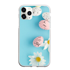 Чехол для iPhone 11 Pro Max матовый с принтом Пасха / Easter в городе Новоалтайск, Силикон |  | Тематика изображения на принте: blue background | chamomile | daisy | easter | easter day | easter eggs | easter greeting | eggs | floral | flower | greeting | happy easter | invitation | nature | plant | seasonal | spring | воскресенье | кулич | пасха | праздник | святая пасха | христо