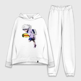 Женский костюм хлопок Oversize с принтом Killua в городе Новоалтайск,  |  | anime | bike | gon | hunter x hunter | killua | аниме | аниме парень | гон | килуа | мотоцикл | охотник против охотника | охотник х охотник