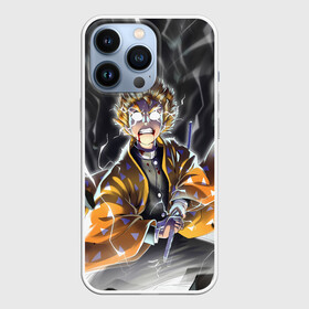 Чехол для iPhone 13 Pro с принтом ЗЕНИЦУ | ZENITSU | KNY в городе Новоалтайск,  |  | demon slayer | giuy tomioka | kimetsu no yaiba | kny | nezuko | shinobu | slayer | tanjiro | yoriichi tsugikuni | zenitsu | гию томиока | зенитсу | зенитцу | иноске хашибира | клинок рассекающий демонов | незуко | танджиро | шинобу 