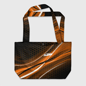 Пляжная сумка 3D с принтом KTM | КТМ в городе Новоалтайск, 100% полиэстер | застегивается на металлическую кнопку; внутренний карман застегивается на молнию. Стенки укреплены специальным мягким материалом, чтобы защитить содержимое от несильных ударов
 | enduro | ktm | moto | moto sport | motocycle | orange | sportmotorcycle | ктм | мото | мото спорт | мотоспорт | оранжевый | спорт мото