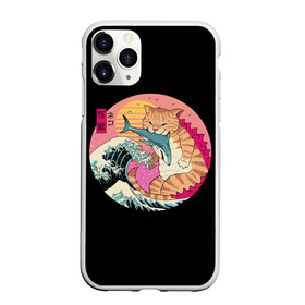 Чехол для iPhone 11 Pro Max матовый с принтом CATZILLA в городе Новоалтайск, Силикон |  | cat | cats | catzilla | godzilla | japan | kaiju | neko | ninja | retro | samurai | shark | wave | yakuza | акула | волна | годзилла | кайдзю | катана | кот | котенок | котзилла | коты | котэ | котята | кошка | неко | ниндзя | ретро | самурай | якудза