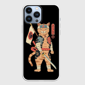 Чехол для iPhone 13 Pro Max с принтом Shogun Cat в городе Новоалтайск,  |  | Тематика изображения на принте: cat | cats | japan | ninja | samurai | shogun | yakuza | катана | кот | котенок | коты | котэ | котята | кошка | ниндзя | самурай | сёгун | якудза | япония