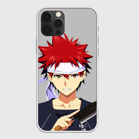 Чехол для iPhone 12 Pro с принтом Food wars Shokugeki no Soma в городе Новоалтайск, силикон | область печати: задняя сторона чехла, без боковых панелей | anime | cook | food | food wars | manga | shokugeki no soma | аниме | еда | кулинарные поединки сомы | кухня | манга | повар | повар боец сома