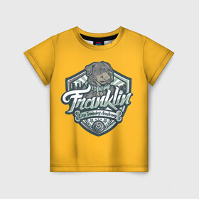 Детская футболка 3D с принтом Franklin Academy в городе Новоалтайск, 100% гипоаллергенный полиэфир | прямой крой, круглый вырез горловины, длина до линии бедер, чуть спущенное плечо, ткань немного тянется | game | games | grand theft auto | gta | gta rp | san andreas | v | vice city | великое автоворовство | гранд зефт аувто | гта | гта рп | игра | игры