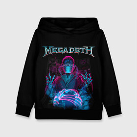 Детская толстовка 3D с принтом MEGADETH в городе Новоалтайск, 100% полиэстер | двухслойный капюшон со шнурком для регулировки, мягкие манжеты на рукавах и по низу толстовки, спереди карман-кенгуру с мягким внутренним слоем | grange | hardcore | megadeth | metal | music | punk | rock | trash | usa | мастейн | мегадес | метал | музыка | панк | рок | трэш