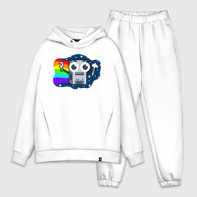 Мужской костюм хлопок OVERSIZE с принтом Нян комп в городе Новоалтайск,  |  | computer | nyan cat | pc | space | star | stars | вселенная | железо | звезды | игровая приставка | компьютер | космос | котик мем | мяукающий кот | ноутбук | нян кот | пк | радуга | системный блок