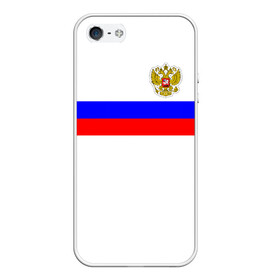 Чехол для iPhone 5/5S матовый с принтом СБОРНАЯ РОССИИ 2021 в городе Новоалтайск, Силикон | Область печати: задняя сторона чехла, без боковых панелей | championat | game | olympic | russia | sport | герб | игра | комнда | олимпиада | россия | сборная | спорт | флаг | форма | футбол | чемпионат