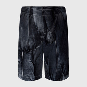 Детские спортивные шорты 3D ВОРОНА: в городе Новоалтайск,  100% полиэстер
 | пояс оформлен широкой мягкой резинкой, ткань тянется
 | ворона | готика | мрачное | перья | хайп