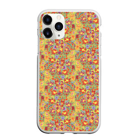 Чехол для iPhone 11 Pro Max матовый с принтом Волшебный лес. в городе Новоалтайск, Силикон |  | Тематика изображения на принте: berries | flowers | forest | insects | leaves. | mushrooms | plants | spring | summer | весна | грибы | лес | лето | листья | насекомые | растения | цветы | ягоды