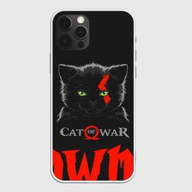Чехол для iPhone 12 Pro Max с принтом Cat of war в городе Новоалтайск, Силикон |  | cat | gad of war | game | games | god of war | god of wor | атрей | атрэй | бог войны | игра | игры | кот | котёнок | кошки | кратос