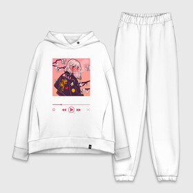 Женский костюм хлопок Oversize с принтом Аниме девушка в городе Новоалтайск,  |  | anime | animegirl | girl | аниме | девочка | девушка