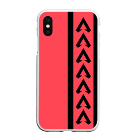 Чехол для iPhone XS Max матовый с принтом Apex Legends в городе Новоалтайск, Силикон | Область печати: задняя сторона чехла, без боковых панелей | apex legends | apex legends лого | игра | лого | минимализм