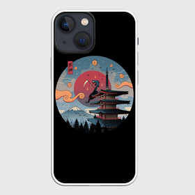 Чехол для iPhone 13 mini с принтом Shinigami в городе Новоалтайск,  |  | anime | dead | death | japan | katana | manga | sakura | samurai | sempai | senpai | shinigami | sun | аниме | закат | катана | манга | сакура | самураи | синигами | солнце | япония