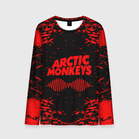 Мужской лонгслив 3D с принтом arctic monkeys в городе Новоалтайск, 100% полиэстер | длинные рукава, круглый вырез горловины, полуприлегающий силуэт | Тематика изображения на принте: arctic monkeys | arctic monkeys live | do i wanna know | domino | domino records | full album | lyrics | mardy bum | whyd you only call me when youre high | арктические обезьяны | домино пластинки | полный альбом | тексты песен