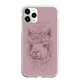 Чехол для iPhone 11 Pro Max матовый с принтом No drama llama в городе Новоалтайск, Силикон |  | llama | альпака | животные | лама