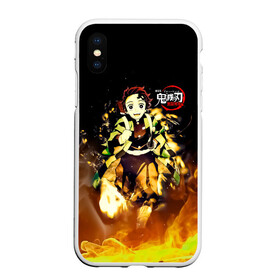 Чехол для iPhone XS Max матовый с принтом Танджиро Камадо в огне в городе Новоалтайск, Силикон | Область печати: задняя сторона чехла, без боковых панелей | demon slayer | kamado | kimetsu no yaiba | nezuko | tanjiro | аниме | гию томиока | зеницу агацума | иноске хашибира | камадо | клинок | корзинная девочка | манга | музан кибуцуджи | незуко | рассекающий демонов | танджиро