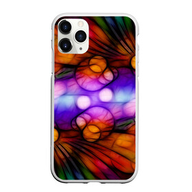 Чехол для iPhone 11 Pro матовый с принтом Яркое преображение в городе Новоалтайск, Силикон |  | Тематика изображения на принте: блики | преображение | свет | текстуры | узоры | цвета