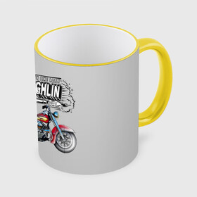 Кружка с принтом Bike Rally Laughlin 2018 в городе Новоалтайск, керамика | ёмкость 330 мл | speed | байкеры | гонки | девушки | скорость