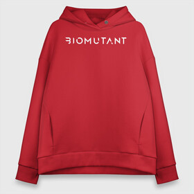 Женское худи Oversize хлопок с принтом Biomutant Биомутант в городе Новоалтайск, френч-терри — 70% хлопок, 30% полиэстер. Мягкий теплый начес внутри —100% хлопок | боковые карманы, эластичные манжеты и нижняя кромка, капюшон на магнитной кнопке | action | animals | biomutant | gamer | nextgen | pc | player | playstation | ps 5 | rpg | steam | sword | top | valve | video games | weapon | xbox | биомутант | валв | видео игры | животные | игрок | иксбокс | меч | некстген | оружие | пк | плей