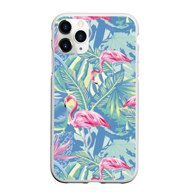 Чехол для iPhone 11 Pro матовый с принтом фламинго в городе Новоалтайск, Силикон |  | flamingo | птицы | розовый | фламинго