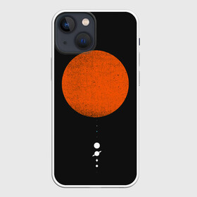 Чехол для iPhone 13 mini с принтом Парад планет в городе Новоалтайск,  |  | Тематика изображения на принте: galaxy | milky | moon | of | parade | planet | planets | solar | space | star | system | way | галактика | звезда | космос | луна | млечный | парад | планет | планета | путь | система | солнечная