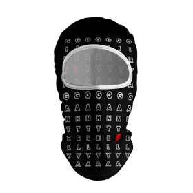 Балаклава 3D с принтом Stand out black в городе Новоалтайск, 100% полиэстер, ткань с особыми свойствами — Activecool | плотность 150–180 г/м2; хорошо тянется, но при этом сохраняет форму. Закрывает шею, вокруг отверстия для глаз кайма. Единый размер | black energy | выделение | молния | свободный текст | энергия