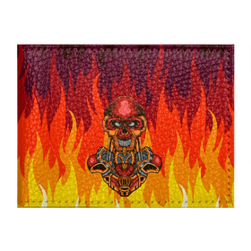 Обложка для студенческого билета с принтом Меха скелет Steampunk Fire (Z) в городе Новоалтайск, натуральная кожа | Размер: 11*8 см; Печать на всей внешней стороне | steam punk | steamfest | steampunk | бойлерпанк | дизельпанк | клокпанк | маннерпанк | механика | научная фантастика | паро панк | паровой панк | паропанк | стим панк | стимпанк | стимпанк стиль | стимфест