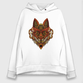 Женское худи Oversize хлопок с принтом Меха Лиса Steampunk Fox (Z) в городе Новоалтайск, френч-терри — 70% хлопок, 30% полиэстер. Мягкий теплый начес внутри —100% хлопок | боковые карманы, эластичные манжеты и нижняя кромка, капюшон на магнитной кнопке | steam punk | steamfest | steampunk | бойлерпанк | дизельпанк | клокпанк | маннерпанк | механика | научная фантастика | паро панк | паровой панк | паропанк | стим панк | стимпанк | стимпанк стиль | стимфест