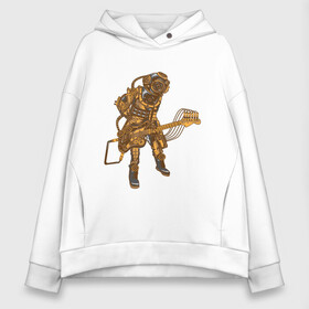 Женское худи Oversize хлопок с принтом Рок стимпанк Rock Steampunk (Z) в городе Новоалтайск, френч-терри — 70% хлопок, 30% полиэстер. Мягкий теплый начес внутри —100% хлопок | боковые карманы, эластичные манжеты и нижняя кромка, капюшон на магнитной кнопке | steam punk | steamfest | steampunk | бойлерпанк | дизельпанк | клокпанк | маннерпанк | механика | научная фантастика | паро панк | паровой панк | паропанк | стим панк | стимпанк | стимпанк стиль | стимфест