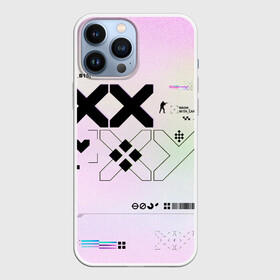 Чехол для iPhone 13 Pro Max с принтом Printstream style | Поток информации (Белизна_0.1,Чернота_0.5,Перламутр_1) в городе Новоалтайск,  |  | Тематика изображения на принте: 0x000000123 | csgo | m4a1 s | printstream | ксго | поток информации | принтстрим