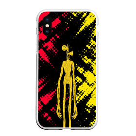 Чехол для iPhone XS Max матовый с принтом СИРЕНОГОЛОВЫЙ в городе Новоалтайск, Силикон | Область печати: задняя сторона чехла, без боковых панелей | cartoon cat | scp | siren head | siren head in real life | sirenhead | super tima | в реальной жизни | кто такой сиреноголовый | сирено головый | сиреноголовый | сиреноголовый в реальной жизни | сиреноголовый фильм