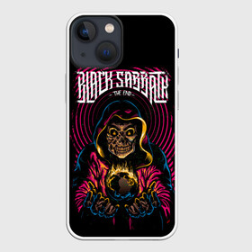 Чехол для iPhone 13 mini с принтом BLACK SABBATH в городе Новоалтайск,  |  | black | grange | hardcore | metal | music | osbourne | ozzy | punk | retro | rock | sabbath | trash | метал | музыка | озборн | оззи | ретро | рок.блэк | сэббэт