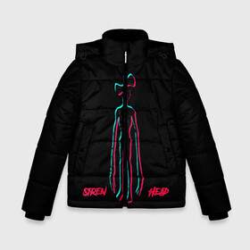 Зимняя куртка для мальчиков 3D с принтом SIREN HEAD GLITCH в городе Новоалтайск, ткань верха — 100% полиэстер; подклад — 100% полиэстер, утеплитель — 100% полиэстер | длина ниже бедра, удлиненная спинка, воротник стойка и отстегивающийся капюшон. Есть боковые карманы с листочкой на кнопках, утяжки по низу изделия и внутренний карман на молнии. 

Предусмотрены светоотражающий принт на спинке, радужный светоотражающий элемент на пуллере молнии и на резинке для утяжки | 6789 | cartoon | cat | forest | foundation | glitch | head | monster | mountains | scp | siren | sirenhead | глитч | глич | голова | горы | кот | лес | монстр | объект | объекты | сирена | сиреноголовый | фонд | чудище | чудовище
