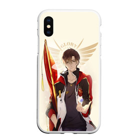 Чехол для iPhone XS Max матовый с принтом Аватар короля Ye Xiu в городе Новоалтайск, Силикон | Область печати: задняя сторона чехла, без боковых панелей | Тематика изображения на принте: master of skill | quan zhi gao shou | the kings avatar | ye xiu | аватар короля | е сю