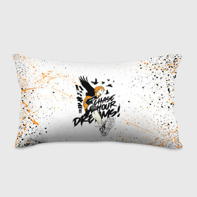 Подушка 3D антистресс с принтом HAIKYU ВОЛЕЙБОЛ БРЫЗГИ КРАСОК в городе Новоалтайск, наволочка — 100% полиэстер, наполнитель — вспененный полистирол | состоит из подушки и наволочки на молнии | haikuu | haikyu | haikyuu | karasuno | tanaka | адзуманэ асахи | асахи адзуманэ | волейбол | вороны | дайти савамура | кагэяма тобио | карасуно | коси сугавара | маленький гигант | савамура дайти | сёё | сёё хината