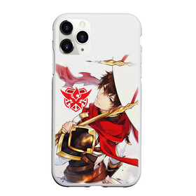 Чехол для iPhone 11 Pro Max матовый с принтом Ye Xiu The Kings Avatar в городе Новоалтайск, Силикон |  | Тематика изображения на принте: master of skill | quan zhi gao shou | the kings avatar | ye xiu | аватар короля | е сю