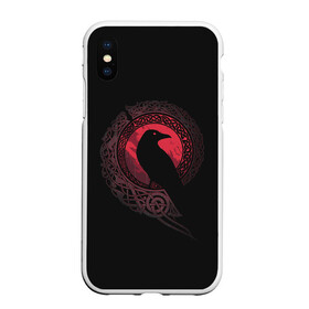 Чехол для iPhone XS Max матовый с принтом EDDA Odins Eye в городе Новоалтайск, Силикон | Область печати: задняя сторона чехла, без боковых панелей | loki | odin | thor | valheim | биврёст | валхейм | вальхейм | викинги | всеотец | дракар | древо | ётун | йотун | локи | мира | один | тор | фенрир | хель | эйктюр