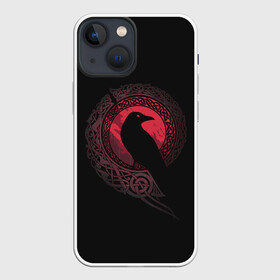 Чехол для iPhone 13 mini с принтом EDDA. Odins Eye в городе Новоалтайск,  |  | loki | odin | thor | valheim | биврёст | валхейм | вальхейм | викинги | всеотец | дракар | древо | ётун | йотун | локи | мира | один | тор | фенрир | хель | эйктюр