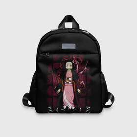 Детский рюкзак 3D с принтом Nezuko Kamado Kimetsu no Yaiba в городе Новоалтайск, 100% полиэстер | лямки с регулируемой длиной, сверху петелька, чтобы рюкзак можно было повесить на вешалку. Основное отделение закрывается на молнию, как и внешний карман. Внутри дополнительный карман. По бокам два дополнительных кармашка | demon slayer | kamado | kimetsu no yaiba | nezuko | tanjiro | аниме | гию томиока | зеницу агацума | иноске хашибира | камадо | клинок | корзинная девочка | манга | музан кибуцуджи | незуко | рассекающий демонов | танджиро
