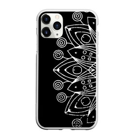 Чехол для iPhone 11 Pro Max матовый с принтом Mandala в городе Новоалтайск, Силикон |  | орнамент | растение | тату | татуировка | узор | цветок