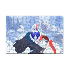 Пазл магнитный 126 элементов с принтом Yang Atreus | God of war в городе Новоалтайск, полимерный материал с магнитным слоем | 126 деталей, размер изделия —  180*270 мм | Тематика изображения на принте: gad of war | game | games | god of war | god of wor | атрей | атрэй | бог войны | игра | игры | кратос