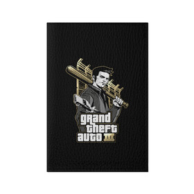 Обложка для паспорта матовая кожа с принтом Клод GTA 3 в городе Новоалтайск, натуральная матовая кожа | размер 19,3 х 13,7 см; прозрачные пластиковые крепления | game | games | grand theft auto | gta | gta rp | san andreas | v | vice city | великое автоворовство | гранд зефт аувто | гта | гта рп | игра | игры