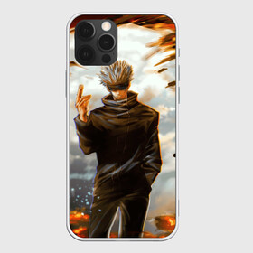 Чехол для iPhone 12 Pro Max с принтом Магическая битва в городе Новоалтайск, Силикон |  | anime | jujutsu kaisen | manga | sorcery fight | аниме | годжо сатору | итадори юдзи | магическая битва | манга