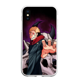Чехол для iPhone XS Max матовый с принтом Магическая битва в городе Новоалтайск, Силикон | Область печати: задняя сторона чехла, без боковых панелей | anime | jujutsu kaisen | manga | sorcery fight | аниме | годжо сатору | итадори юдзи | магическая битва | манга