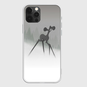 Чехол для iPhone 12 Pro Max с принтом Сиренеголовый олень в городе Новоалтайск, Силикон |  | видео | звуки | легенда | майнкрафт | монстр | песня | про сиренеголового | сказка