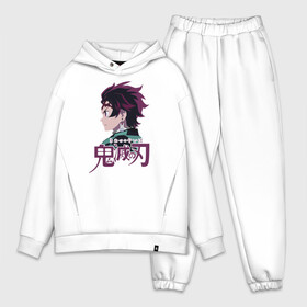 Мужской костюм хлопок OVERSIZE с принтом Tanjiro Kimetsu no Yaiba в городе Новоалтайск,  |  | demon slayer | kamado | kimetsu no yaiba | nezuko | tanjiro | аниме | гию томиока | зеницу агацума | иноске хашибира | камадо | клинок | корзинная девочка | манга | музан кибуцуджи | незуко | рассекающий демонов | танджиро